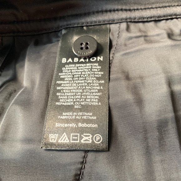 Babaton || Faux Leather Pants (Size 14) Waist 17.5" - Picture 5 of 6